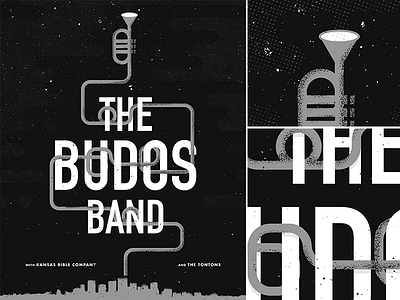 Budos Band 2 band brooklyn budos bull design illustration music nashville poster red the