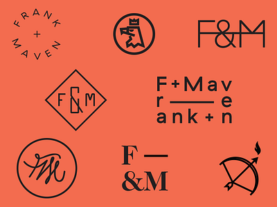 F&M 2 advertising brand design identity logo