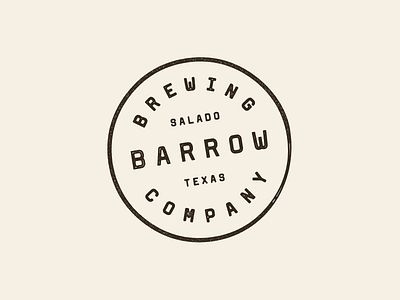 BBCo beer brewing design label logo salado texas typography