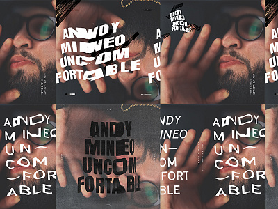 07162015 album andy art branding design layout logo mineo music type