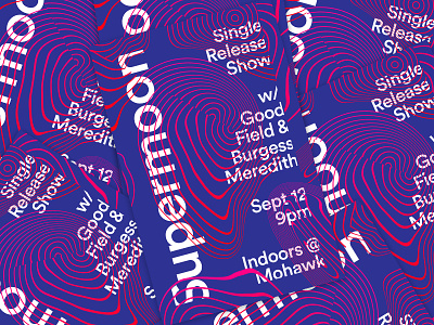 09062016 austin design flier mohawk music poster release rock single supermoon texas