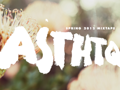21 aesthetique album art asthtq design illustration mixtape spring typography