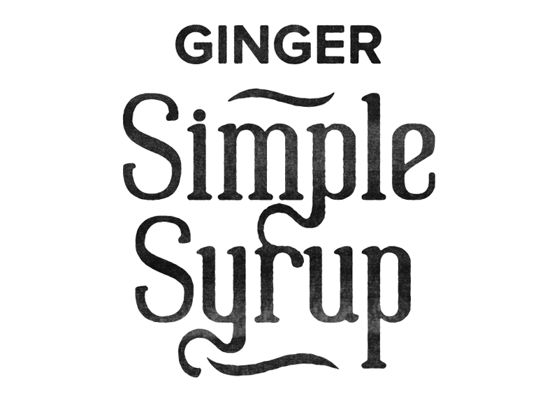 Simple Syrup by Adam Claxon on Dribbble