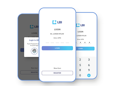 LBI 01 app design ui ux visual design