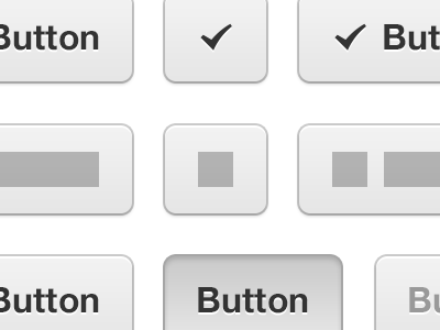 Socialist Buttons Stylesheet buttons gray icons iphone retina socialist stylesheet ui