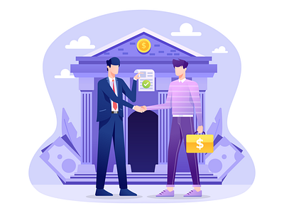 Bank Loan Illustration