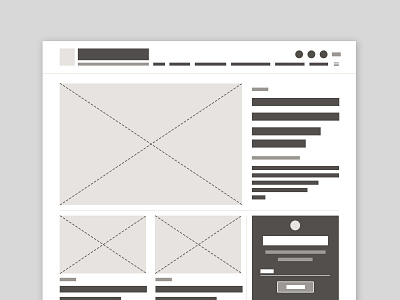 Content-first downward trends content first sub ux design ui ux wireframe
