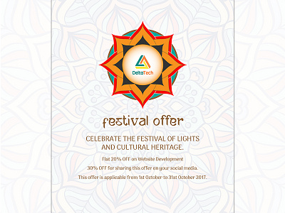 Delta Tech Festive Offer Design 2017