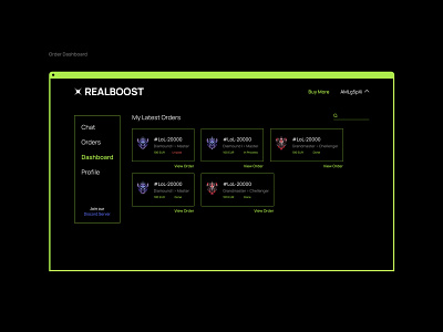 Realboost — Game Boosting Website