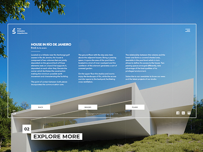 House in rio de janeiro 02 design promo site ui ui ux ux web web design