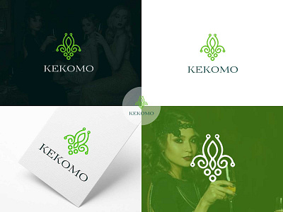 kekomo modern minimalist luxury logo design