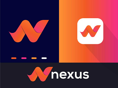 Nexus Logo Design-N Modern Logo- Logo Branding Design brand brand and identity creative design design graphic design illustration logo logo design logodesign