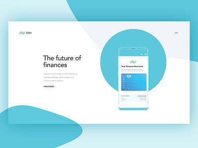 Proposed Homepage for Billon Group