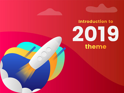 2019 WordPress Theme 02 branding cms development design gutenberg theme illustration ui ux vector web website wordpress wp