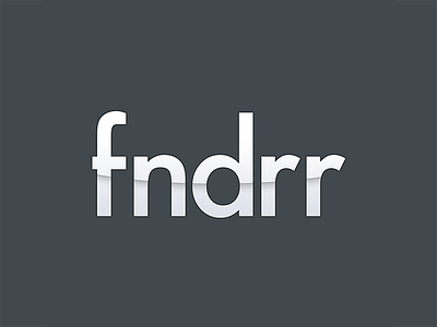 Fndrr Logo album fndrr itunes logo music search song website