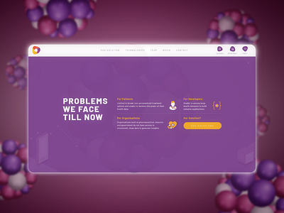 Health landing page