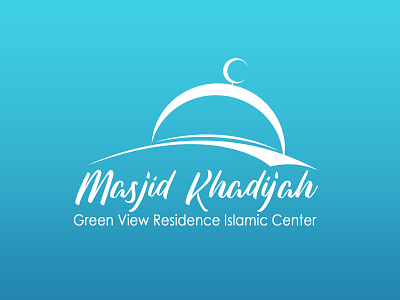 Islamic Mesjid Logo branding flat illustration islam islamic islamicart logo vector