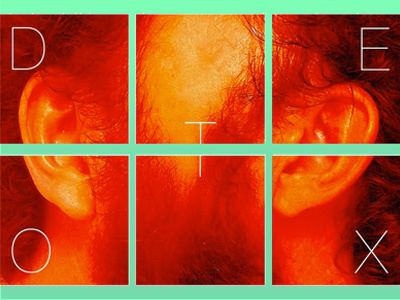 ears collage colour composition concept crop detox ears graphic illustration photo portrait poster tone