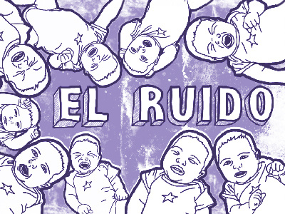 #elruido17 concept editorial fanzine graphic icon illustration noise overprint ruido texture typo vector