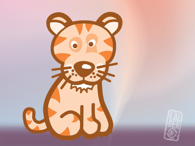 loc animals graphic illustration tiger tigre vector