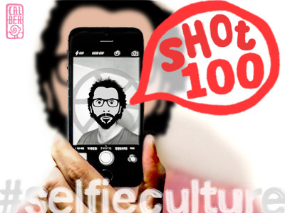 #selfieculture Shot100 100 autorretato camera cultura culture icon illustration logo mobile photo selfie typo