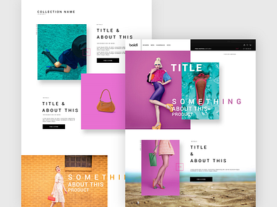 Clothing Store Website design