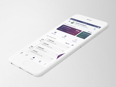 Banking Application app application bank banking dashboard design mobile ui ux