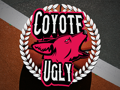 Coyote Ugly - Invasion Championship Wrestling Event Logo basketball coyote coyote ugly event kelowna logo okanagan pro wrestling red sports wrestling