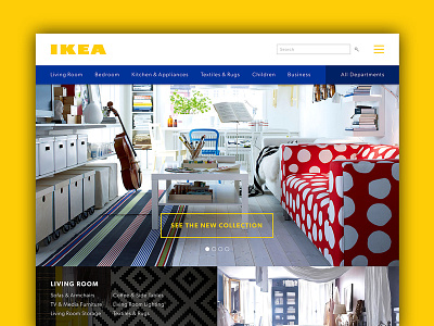 IKEA Website Concept