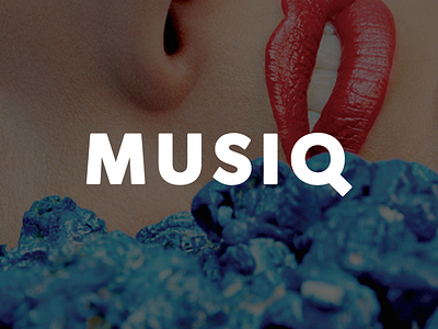 Musiq Application Logo app application design lettering logo logotype mark music photography type typography