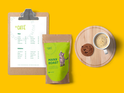 The Catfé Branding