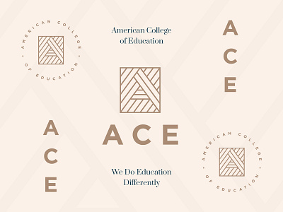 Killed ACE Logo brand brand identity branding clean education icon identity lettering logo minimal modern type typeface typography