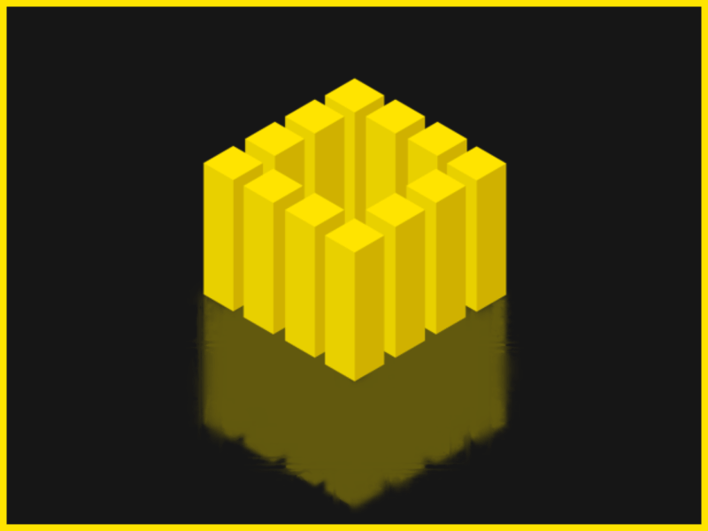Isometric Experiment 3 2d after affects animation gif isometric loader loop ui