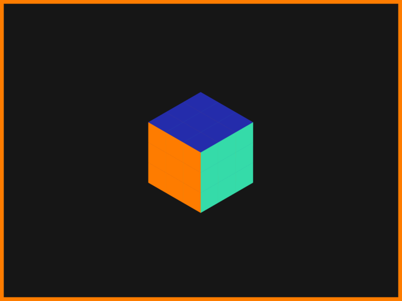 Isometric Experiment 4 3d after affects animation gif isometric loader loop