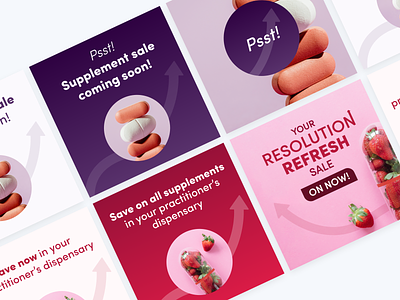 Supplement Sale - Promotion advertising design graphic design promotion sale social supplements