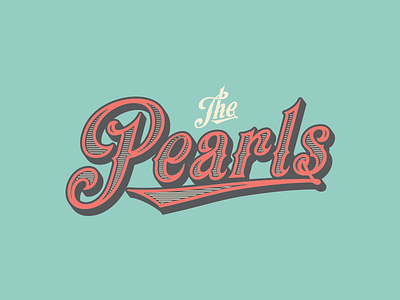 The Pearls band logo music