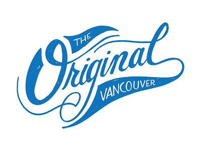 Original Vancouver city handlettering illustration lettering original vancouver vanwa vector washington washington state