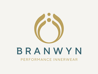Branwyn Performance Innerwear Logo brand design identity logo typography