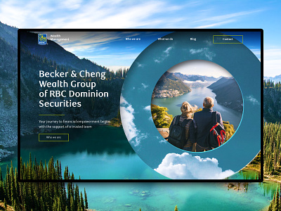 Becker & Cheng Wealth Group design graphic design web design