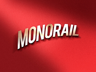 Lyle Lanley's Monorail! graphic design monorail television the simpsons tv typography