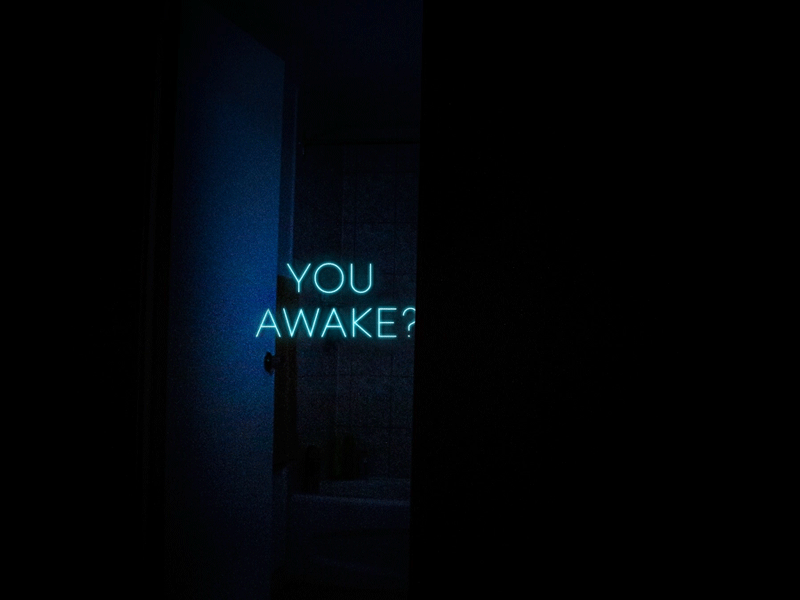 Whistle in the dark anxiety design graphic design photography sleep typography