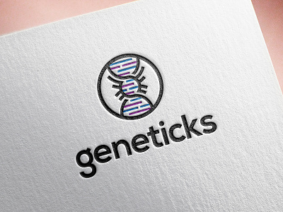 Geneticks - Logo design design graphic design logo