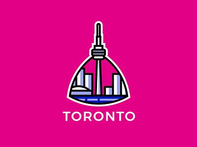 Toronto art branding canada design graphic design illustration logo toronto typography vector