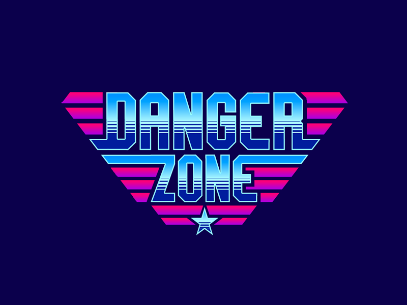 Danger zone фон