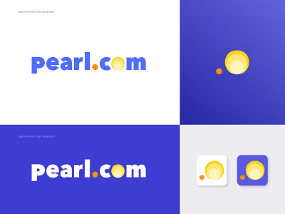 Dribble shot blue branding bright color combinations complimentary design icon illustration logo logotype modern logo pearl purple typography vector