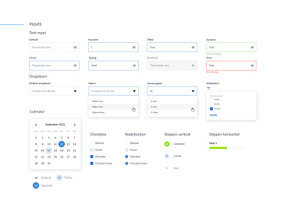 ASF Design System - components pt2