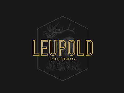 Leupold Elk branding elk hunting illustration outdoors