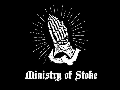 Ministry of Stoke prayer hands religion skeleton stoke