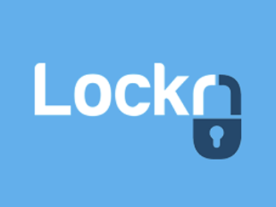 Lockr Logo branding it key lock logo safe safety security technology web
