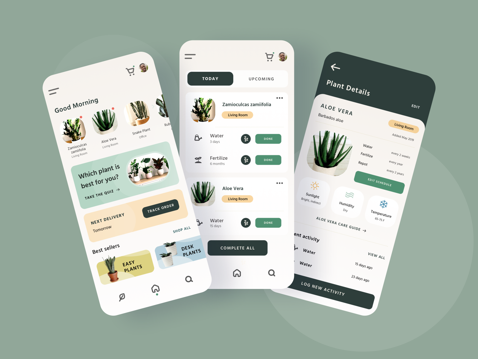 Plant Care App By Jordan Veirs On Dribbble   Greenroom App Green 4x 